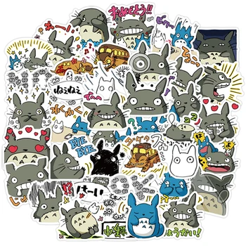 Japonské Anime Nálepky Estetické Ghibli Totoro Nálepky Hayao Miyazaki Odvážneho Preč Mononoke Laputa KiKi Notebook Batožiny Nálepky