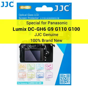 JJC Lumix GH6 G9 Tvrdené Sklo Obrazovky Chrániče Anti-Scratch LCD Displej Kryt pre Panasonic Lumix DC-GH6 G9 G110 G100 Kamery