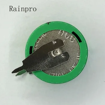 Rainpro 1PCS/VEĽA 1.2 V 80mAh Ni-MH, Ni MH Batérie S Kolíkmi Nabíjateľná gombíkovú Batériu pre časovač
