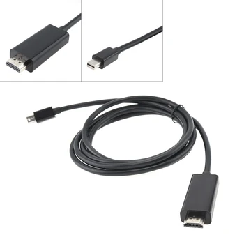 Mini 1.8 M 1080P DisplayPort HDMI1.4 Kábel DP-HDMI Aktívny Adaptér Display Port Konektor HDMI Prevodník Kábel pre Dell