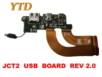 Pôvodný pre Dell Miesto 11 Pro 7140 Micro USB Nabíjanie Port Mini HDMI KÁBEL JCT2 USB RADA REV 2.0 testované dobré bezplatnú kyvadlovú dopravu
