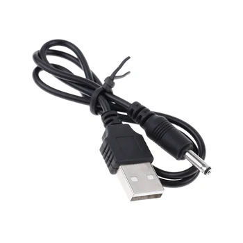 1PC 0,5 M Nabíjací Kábel USB Typ Muža na 3.5 mm DC Nabíjací Kábel Napájania Zapojte Barel Konektor Nabíjačky