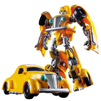 18 cm Transformácie Hračky Robot Auto Zliatiny Anime KO Akcia Obrázok Auta, Lietadla Model Deformácie Truck Deti Darček Chlapec