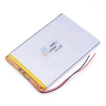 3075105 3,7 V polymérová batéria 2400 mah príbeh elektromechanické zishu zdôrazniť, batérie 7 palcový tablet