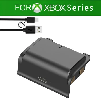 Nové Nabíjateľná Batéria+ 1 m Typ-C Nabíjací Kábel Pre Xbox Bezdrôtové Herné ovládače Náhradné Batérie pre Xbox Série S X