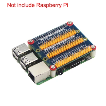 Pre Raspberry Pi 4 Model B 3 x 40 Pin GPIO Adaptér Predĺženie Stravovanie 1 až 3 GPIO Modul pre Orange Pi Raspberry Pi 4B/3B+/3B
