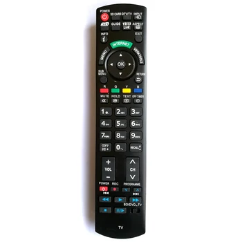 Nové N2QAYB000659 Pre Panasonic LCD LED 3D TV, BD, DVD TX-P42VT30 TX-P50U10E TX-L32S10B TV Diaľkové ovládanie