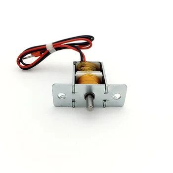 6 MM Zdvih Push-pull typ self-holding, brzdový elektromagnet DC12V obojsmerná Self-holding Elektromagnetický