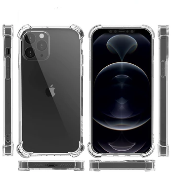 Pôvodné Transparentné Pre Magsafe Magnetické Bezdrôtové Nabíjanie puzdro pre iPhone 14 13 12 11 Pro Max Mini X XR 7 8Plus Shockproof Kryt