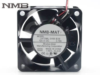 Pre NMB 2410ML-04W-B39 6025 6TYP 12V 0.16 tri drôt dual guľkového ložiska ventilátora 60*60*25 mm