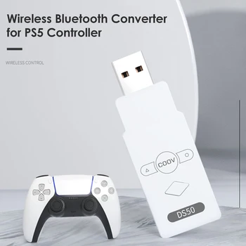 Bezdrôtový ovládač Gamepad Prevodník USB Prijímač pre PS5/Nintendo Prepínač/PS4/PS3/PC Bezdrôtový ovládač pre Adaptér