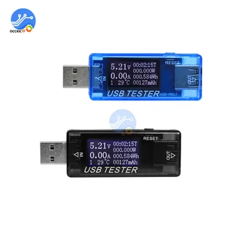 Digitálny Displej 4V-30V USB Tester Aktuálne Napätie Nabíjačky Kapacity Detektora Qc2.0/3.0 Rýchlo Nabiť Power Bank Meter Voltmeter