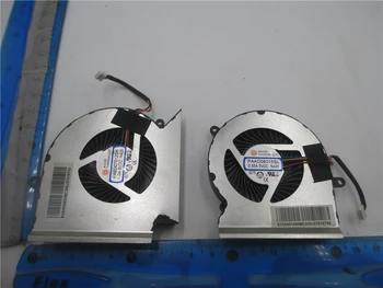 Notebook cpu gpu chladiaci ventilátor chladiča radiátor pre MSI GE65 GP65 9SD MS-16U1 MS-16U2 PABD07012SH N425 PAAD06015SL N426 DC 5V 0.55 A