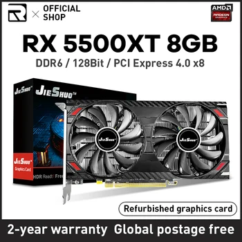 AMD RX5500XT 8GB D6 Herné Grafická Karta s 8G/GDDR6 Pamäť Radeon RX 5500 XT 8 GB GPU Frekvencia DirectX12 3D