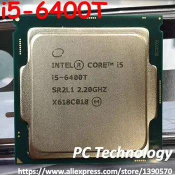 Originálne procesory Intel Core i5-6400T i5 6400T 2.2 GHz Quad-Core Quad-Niť, CPU Processor 6M 35W LGA 1151 doprava zadarmo