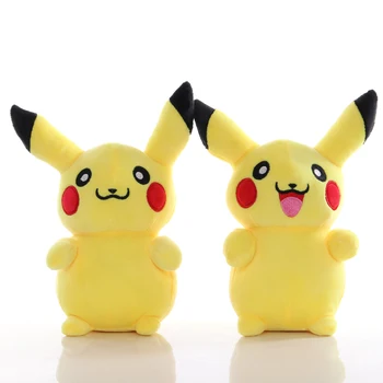 TAKARA TOMY Pikachu Plyšové Hračky Pokémon Pikachu Anime Mäkké Plyšové Hračky, Bábiky, Narodeniny, Vianočné Darčeky pre Deti Deti