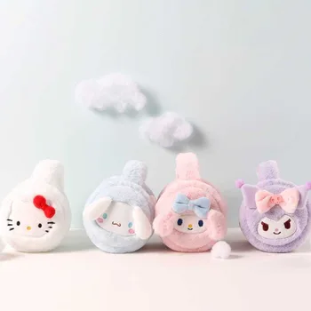Sanrioed Kuromi Melódie Hello Kitty Ucho Teplejšie Zimné Teplé Vetru Ucho Teplé Oblečenie Pre Bábiku Chrániče Sluchu Ženy, Deti Dievča Vianočný Darček