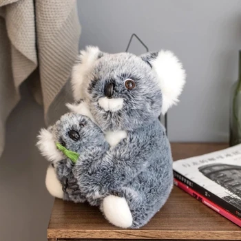 Reallife Koala Plyšové Hračky pre deti Austrálsky Koala Plyšového Medveďa Mäkké Bábiky Deti Krásny Darček Pre priateľov Dievčatá rodič-dieťa, hračky