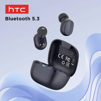 Originálne HTC TWS6 Fone De Ouvido In-ear Sem Fio Bluetooth5.3 Slúchadlá Bezdrôtové Slúchadlá Touch Ovládania Redukcia Šumu Slúchadlá