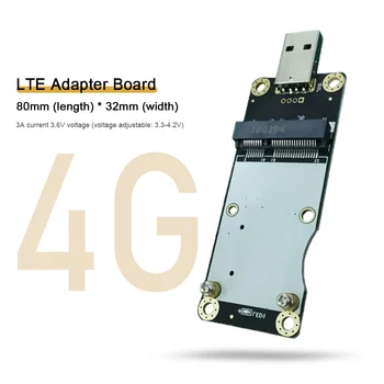 EC20 EC25 4G Modulu Vývoj Doska Mini PCIe Pre USB pre Priemyselné použitie 4G Adaptér Kariet Doska