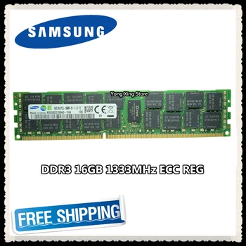 Samsung server pamäte DDR3 16GB 1333MHz ECC REG Registra DIMM 16 G PC3L-10600R RAM 240pin 10600 1.35 V