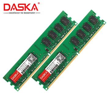 DASKA DDR2 2GB Pc2 6400 800Mhz Je Vhodný Pre Desktop PC2-6400 667MHZ (Pre Intel, AMD) Vysoká Kompatibilita
