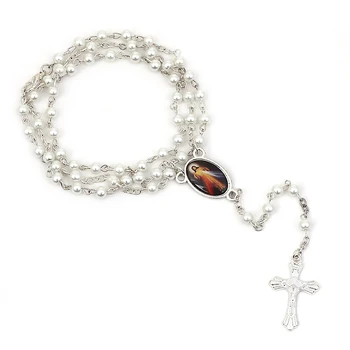 Šperky 2021 Trend Ježiš Kríž, Ruženec, Vintage Náhrdelník Prívesok Kríž Katolíckej Náhrdelník Darčeky Veľkoobchod Zliatiny Zinku Príslušenstvo