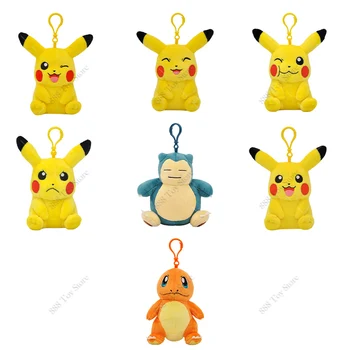 Pôvodné Pokemon Oblečenie Pre Bábiky Roztomilý Pikachu Charizard Anime Pokémon Obrázok Modelu Plushie Hračky Keychain Prívesok Deti Vianočné Darčeky