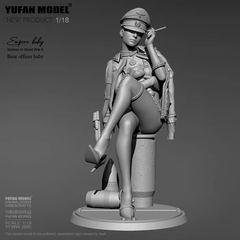 1/18 YUFAN MOEDL Živice model súpravy obrázok DIYtoy self-assembled YFWW-výťahy 2085