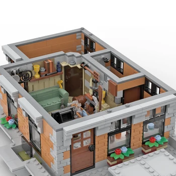 818Pcs MOC-84752 Bro Thor ' S Penthouse Malých Častíc stavebným Model Kit (Navrhnutý LegoArtisan)