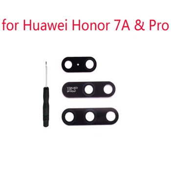Fotoaparát Sklo Objektívu Pre Huawei Honor 7A Pro Pôvodné Telefónne Bývanie, Nový Zadný Fotoaparát Späť Sklenený Kryt Na HUAWEI 7A Pro + Nástroj