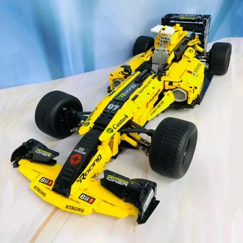Creative Expert High-tech Formula F1 Super Pretekárske Auto T5007 1698pcs Statická Verzia Moc Tehly Technické Model Stavebné Bloky