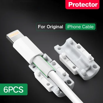 Kábel Chránič Pre iPhone Nabíjačka Ochrany Kábel USB Kábel Šetrič Skus USB Kábel Chompers Pre iPhone Kábel Protector