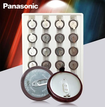 10pc Panasonic Pôvodné VL2330/HFN 3V 50mah 180 stupňov Nabíjateľná Batéria v dobrej kvalite