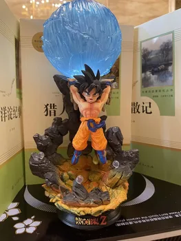 Anime Dragon Ball Super Son Goku Ducha Bomba PVC Akčné Figúrky 250 mm Dragon Ball Z Figúrka Hračky Darček