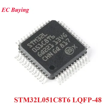 STM32L051C8T6 LQFP-48 STM32L051 STM32 L051C8T6 LQFP48 Cortex-M0+ 32-bitový Mikroprocesor MCU IC Radič Čip, Nové Originál