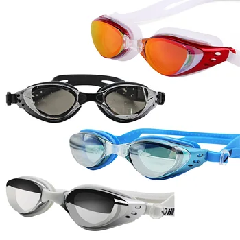 Profesionálne Plavecké Okuliare, Anti-fog UV Ochranu Vodotesný Plávanie Okuliare Okuliare pre Dospelých Muži Ženy Plávanie Okuliare