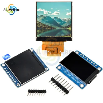 IPS 1.54/1.14 palcový TFT LCD displej ST7789 ST7789V Jednotky IC SPI HD TFT LCD Farebný Displej