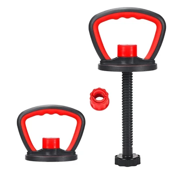 Nastaviteľné Kettlebell Rukoväť pre Dosky Hmotnosti Silový Tréning Multifunkčné Činka Push Up pre Gym Fitness