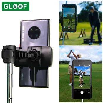 1Pcs Fashion Golf Swing Záznamník Držiak na Mobilný Telefón Klip Holding Tréner Praxi Pomoc na Vzdelávanie Golf Šport Príslušenstvo