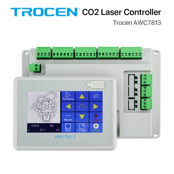Trocen CO2 Laser Cutter Radič AWC7813 DSP pre K40 Engrave Rezanie Nahradiť AWC708S Lihuiyu Yueming ZLATÝ Panel