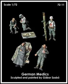 1/72 Živice Nahé Baby Vojakov-Nemecký Vojenský Lekár-Zranený. Model: A6013