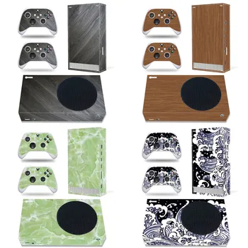 Farebné Kože Nálepky, Nálepky Kryt pre Xbox Série S Konzoly A 2 Radiče Vinyl Kože Hra Príslušenstvo