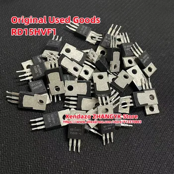 5 KS (Nie nové) RD15HVF1 RD15HVF1-101 RD15HVFI (Dlhé nohy) MOSFET Napájací Tranzistor DO 220 100% Originálne Použité Tovaru