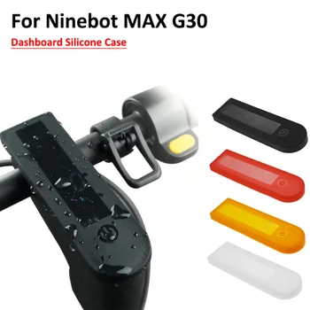 Max G30 Panel Zobrazenie Silikónové puzdro pre Ninebot Kickscooter G30 G30D Elektrický Skúter Nepremokavé Špine-Odolný Panel Kryt