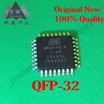 5-50PCS ATMEGA88PA-AU ATMEGA88PA 8-bitový mikroprocesor AVR patch TQFP-32 100% nové dovezené pôvodnom mieste produkte doprava zdarma