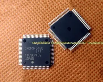 5-10pcs Nové UPD70F3451GC D70F3451GC QFP-80 frekvenčný konverzie klimatizácia microcontroller čip