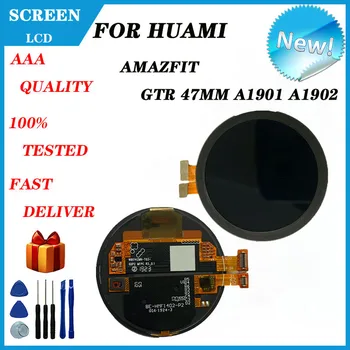Pre Huami AMAZFIT GTR A1901 A1902 47mm LCD Smart Hodinky Dotykový Displej Digitalizátorom.