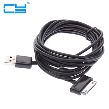 10 ft 3M Super Dlhý USB Nabíjací Kábel Nabíjací Kábel pre Samsung Galaxy Tab 2 P3100 P5100 Note 10.1 N8000 P7510 P6800 P1000