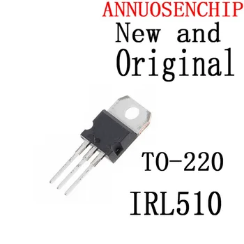 10PCS Nový a Originál-220 IRL510N TO220 MOSFET N-CH 100V 5.6 A IRL510